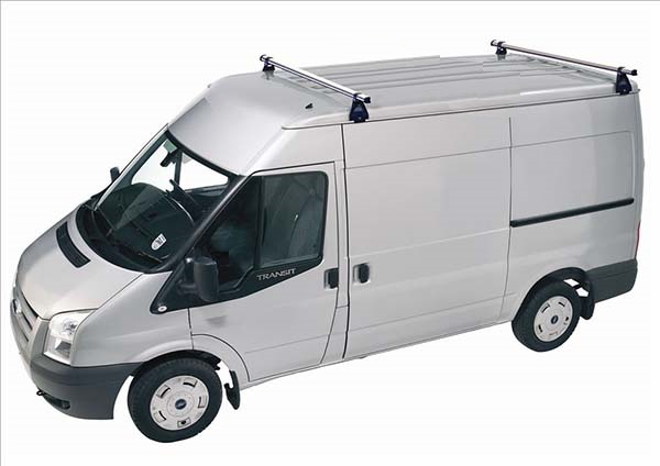 Rhino Delta 2 Bar System - Ford Transit 2000-2014 Jumbo Extra LWB Medium Roof (L4H2) - A2D-B82