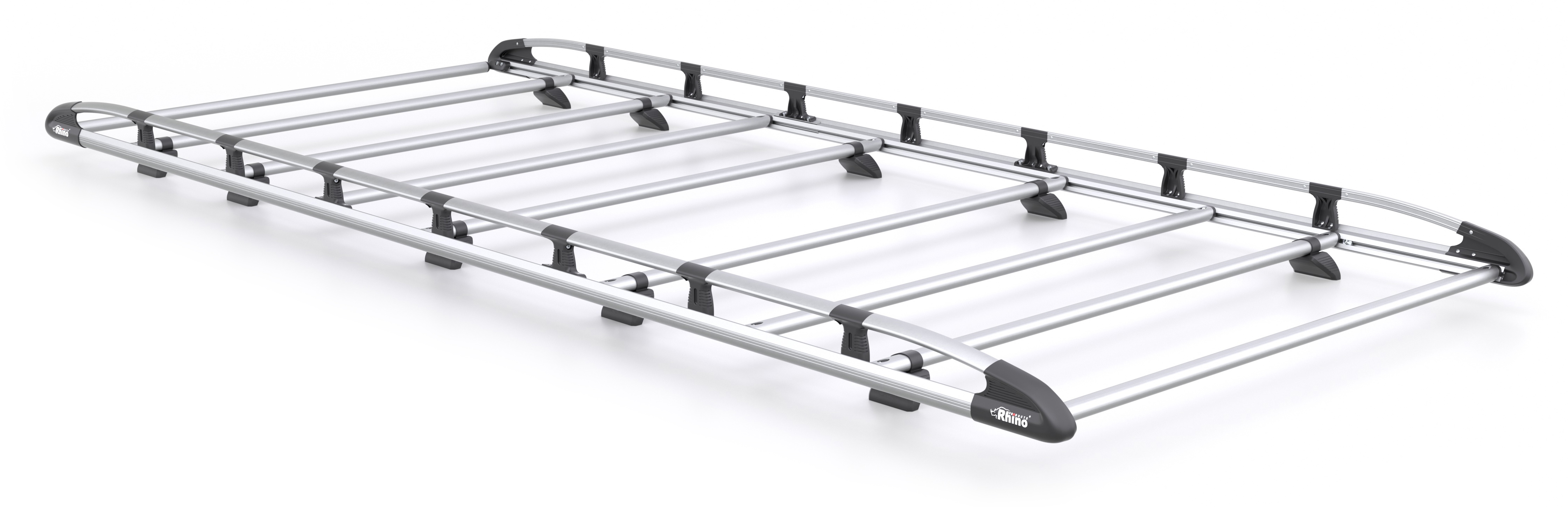 Rhino KammRack Aluminium Van Roof Rack - Fiat Ducato 2006 On Extra LWB High Roof (L4H2) - K587