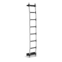 Rhino Aluminium 8 Step Rear Door Ladder - AL8-LK21