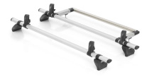 Rhino KammBar Pro 2 Bar Van Roof Bar System With Roller - Ford Transit Custom 2013-2023 - TB2PR + KR26